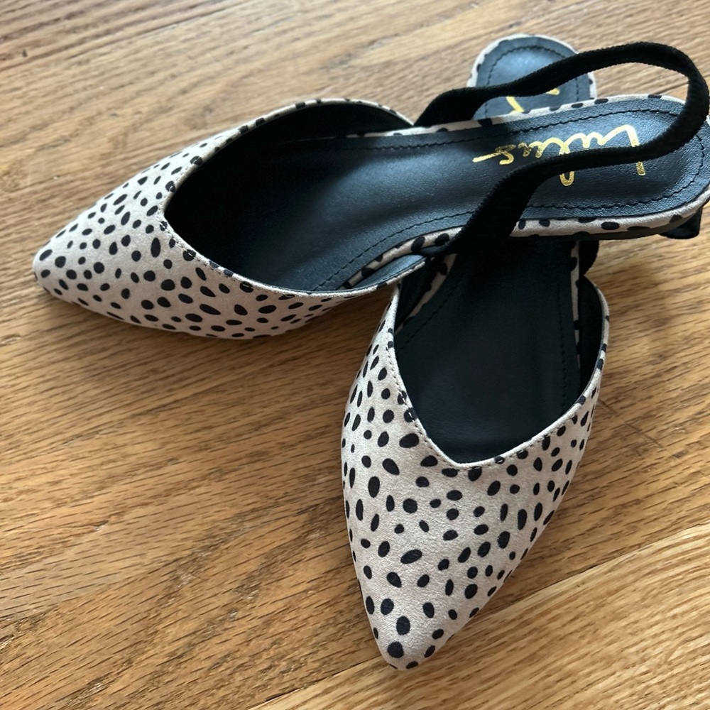 Lulus womens pointed toe slingback